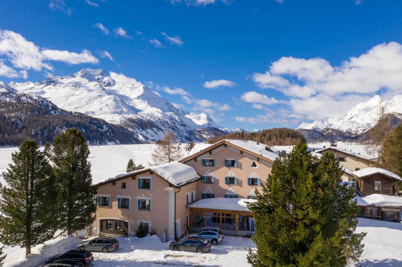 Hotel Chesa Randolina Sils-Maria Exterior foto