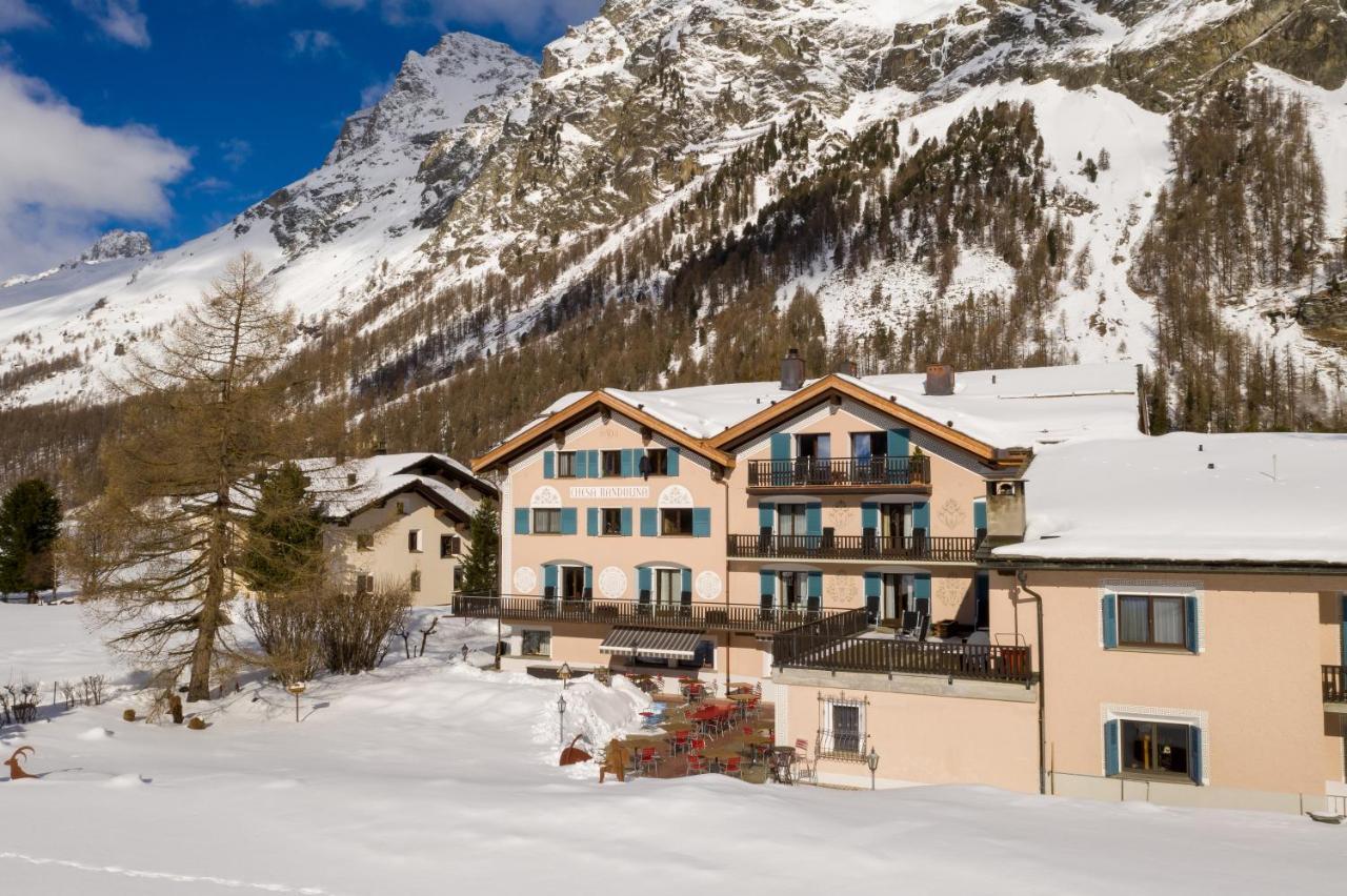 Hotel Chesa Randolina Sils-Maria Exterior foto