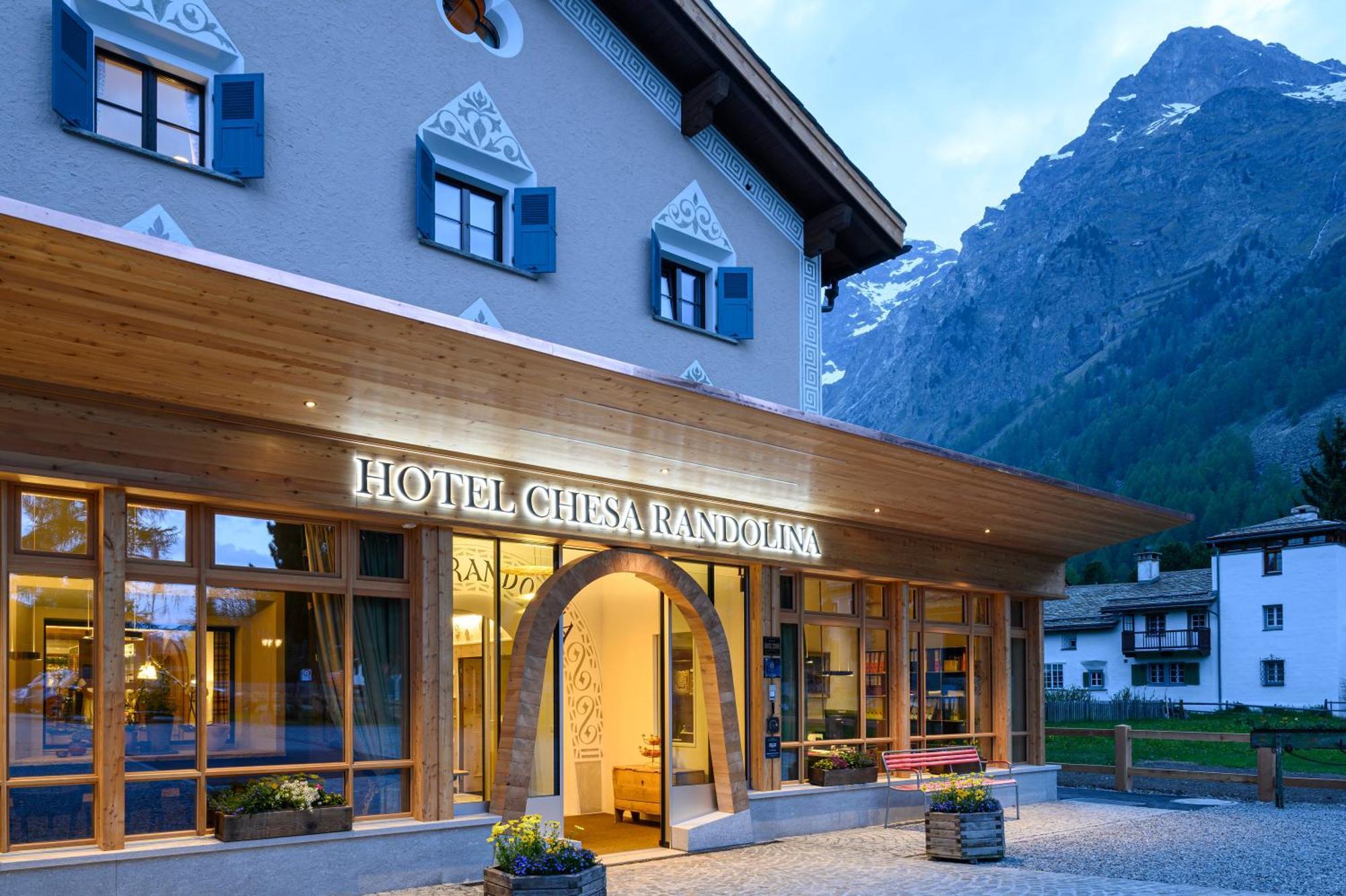 Hotel Chesa Randolina Sils-Maria Exterior foto